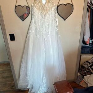 Cream Wedding Gown SIZE 16